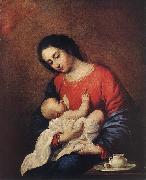 Francisco de Zurbaran Madonna with Child China oil painting reproduction